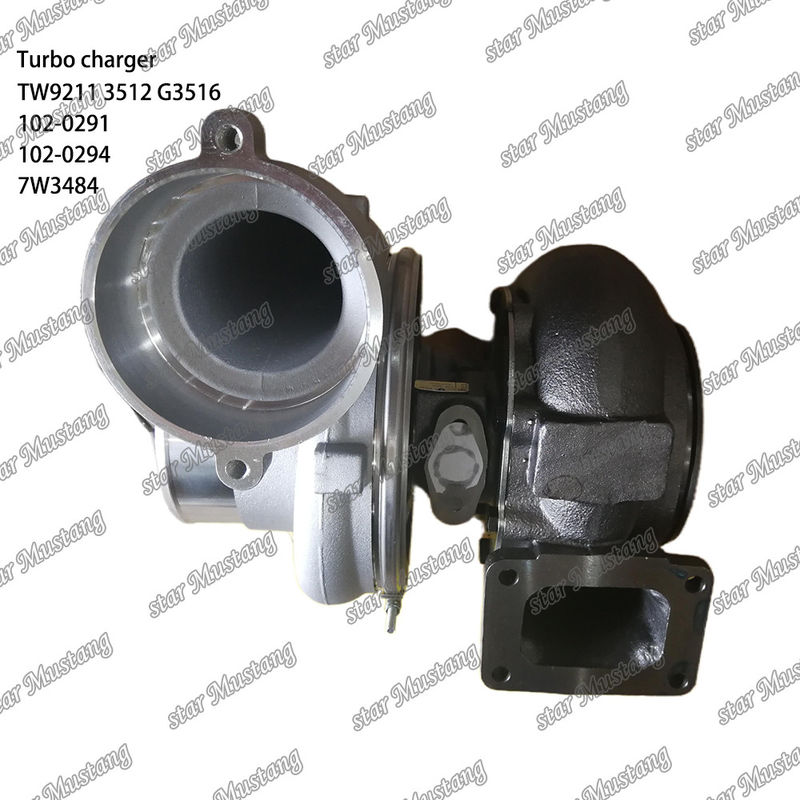 Турбокомпрессор TW9211 3512 G3516 102-0291 102-0294 7W3484 Часть двигателя с интегральной структурой и 6 месяцев