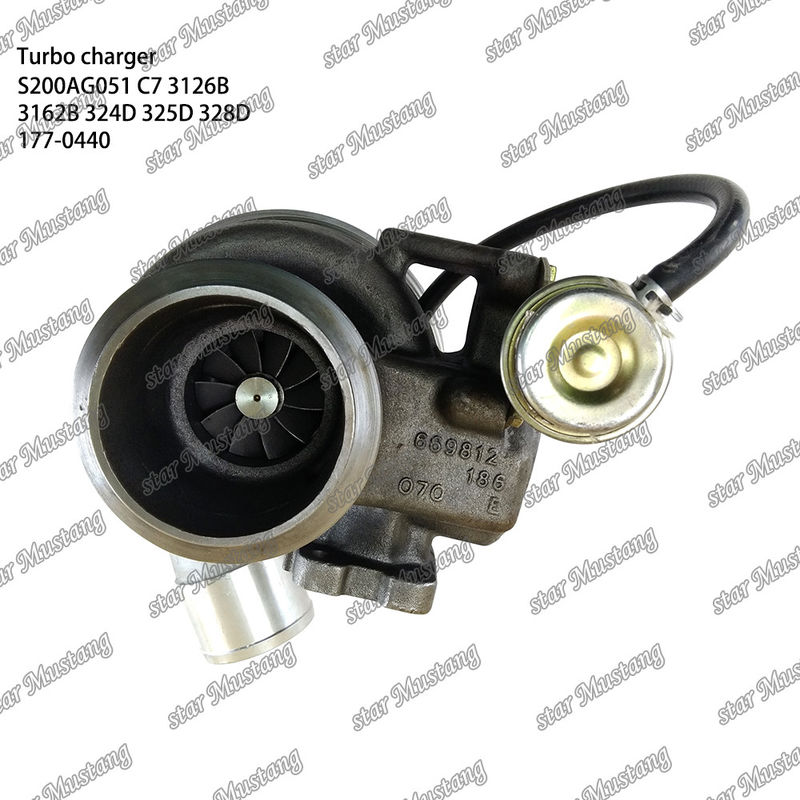Турбокомпрессор S200AG051 C7 3126B 3162B 324D 325D 328D 177-0440 Часть двигателя с интегральной структурой и 6 месяцев
