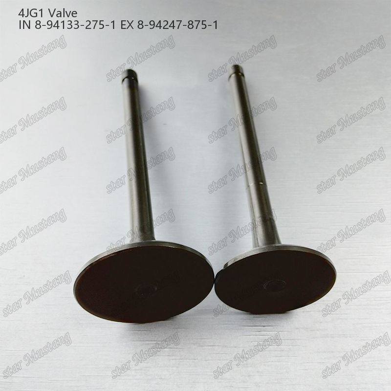 клапан 4JG1 IN 8-94133-275-1 EX 8-94247-875-1 для запасных частей двигателей Isuzu