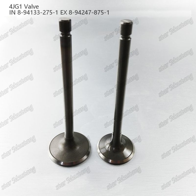 клапан 4JG1 IN 8-94133-275-1 EX 8-94247-875-1 для запасных частей двигателей Isuzu