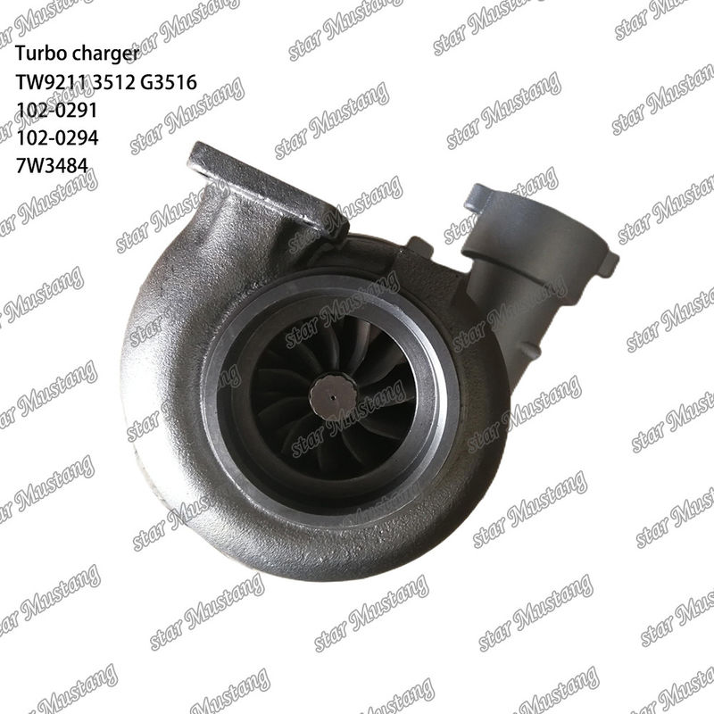 Турбокомпрессор TW9211 3512 G3516 102-0291 102-0294 7W3484 Часть двигателя с интегральной структурой и 6 месяцев
