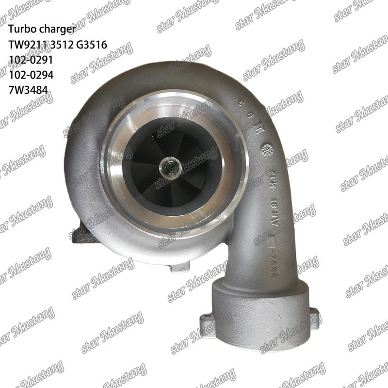 Турбокомпрессор TW9211 3512 G3516 102-0291 102-0294 7W3484 Часть двигателя с интегральной структурой и 6 месяцев