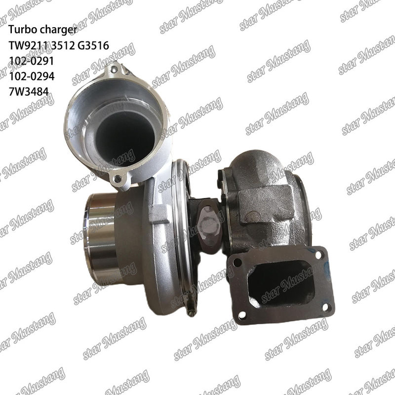 Турбокомпрессор TW9211 3512 G3516 102-0291 102-0294 7W3484 Часть двигателя с интегральной структурой и 6 месяцев