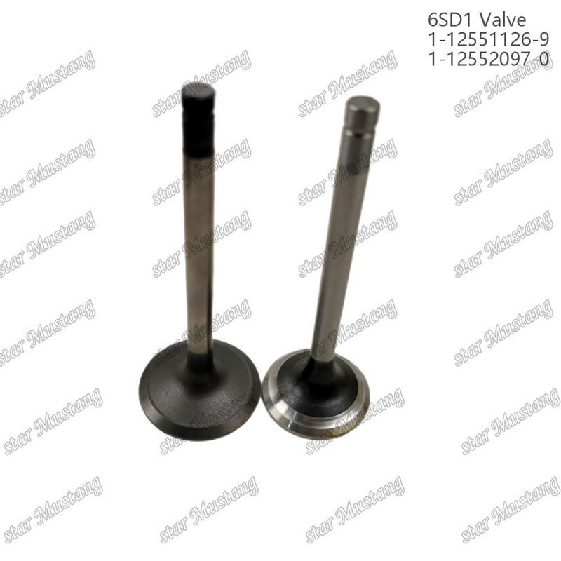 клапан 6SD1 1-12551126-9 1-12552097-0 Подходит для запасных частей двигателей Isuzu