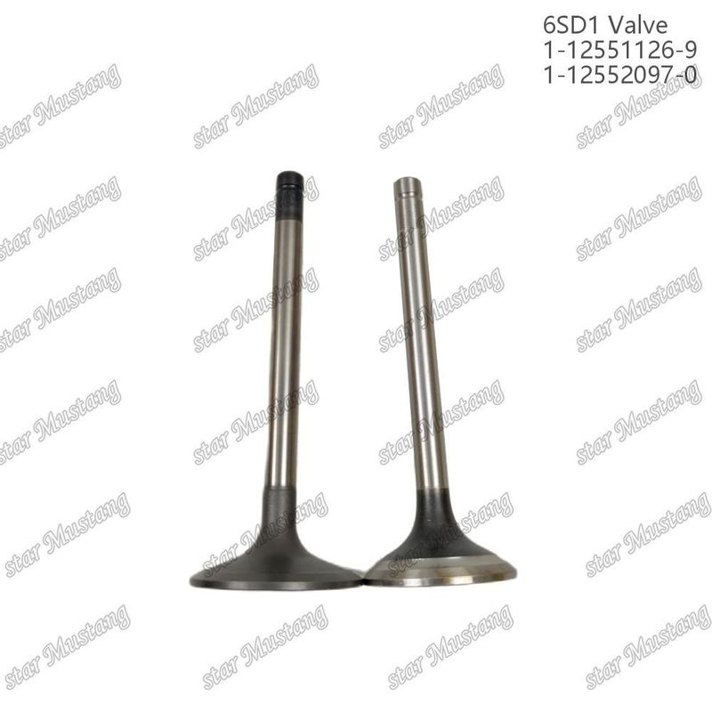 клапан 6SD1 1-12551126-9 1-12552097-0 Подходит для запасных частей двигателей Isuzu