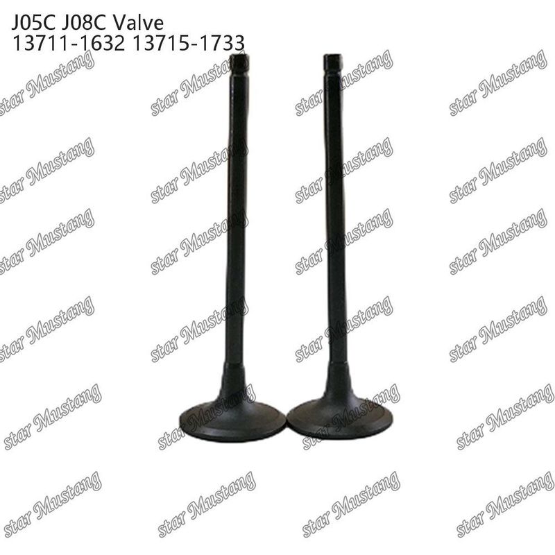 Клапан J05C J08C 13711-1632 13715-1733 Подходит для запасных частей двигателя Hino