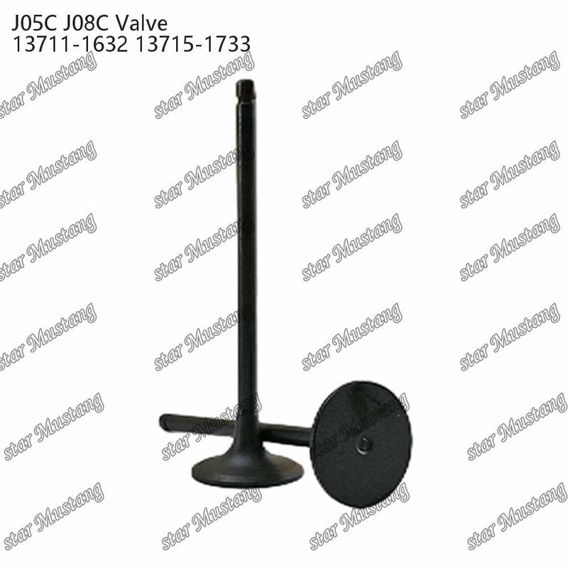 Клапан J05C J08C 13711-1632 13715-1733 Подходит для запасных частей двигателя Hino