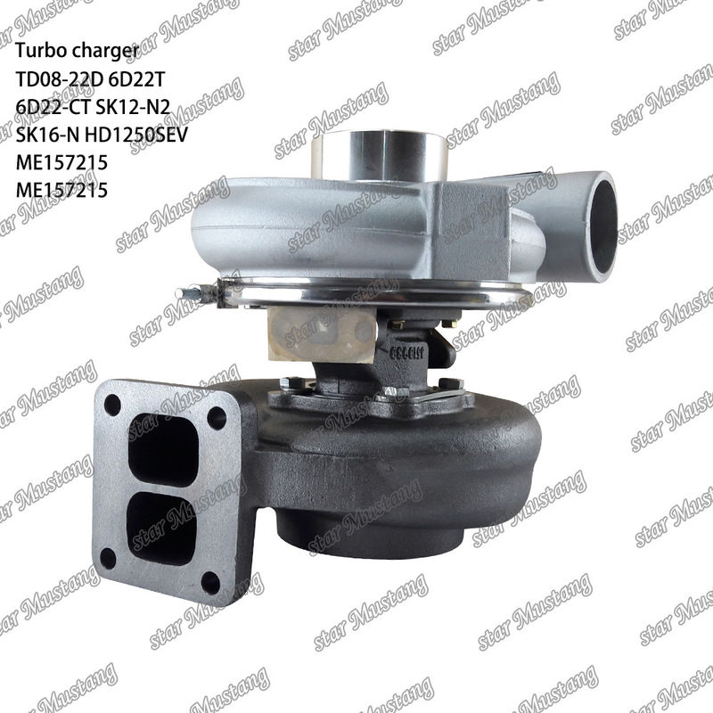TD08-22D 6D22T 6D22-CT SK12-N2 SK16-N HD1250SEV Турбозарядчик ME157215 ME157215 Для двигателя Mitsubishi