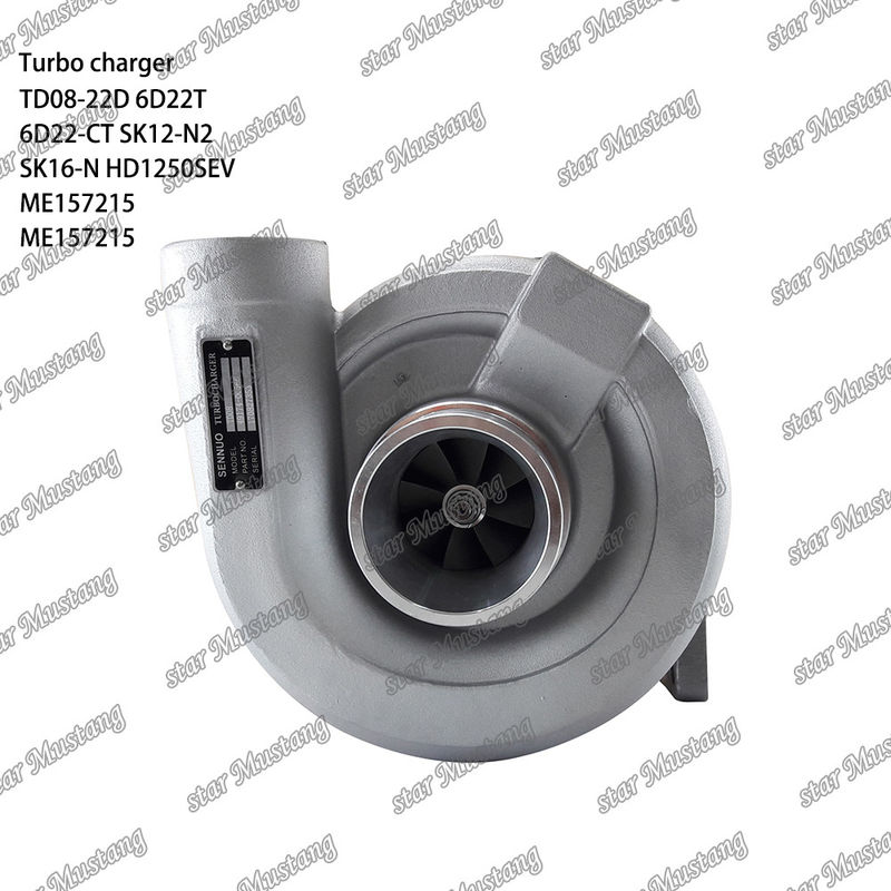 TD08-22D 6D22T 6D22-CT SK12-N2 SK16-N HD1250SEV Турбозарядчик ME157215 ME157215 Для двигателя Mitsubishi