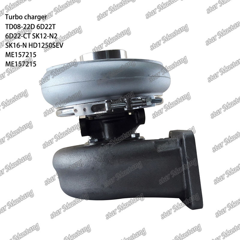 TD08-22D 6D22T 6D22-CT SK12-N2 SK16-N HD1250SEV Турбозарядчик ME157215 ME157215 Для двигателя Mitsubishi