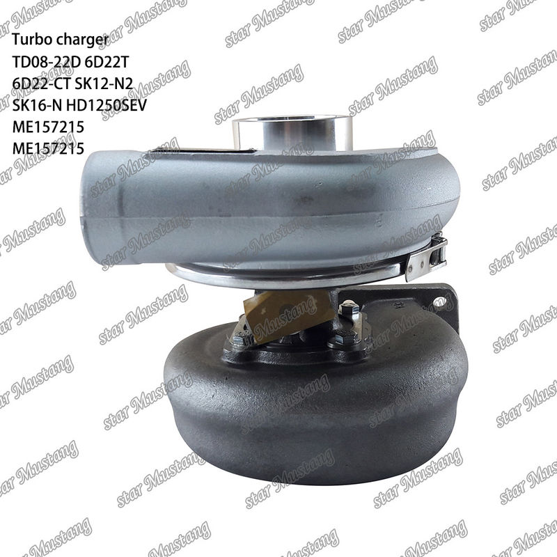 TD08-22D 6D22T 6D22-CT SK12-N2 SK16-N HD1250SEV Турбозарядчик ME157215 ME157215 Для двигателя Mitsubishi