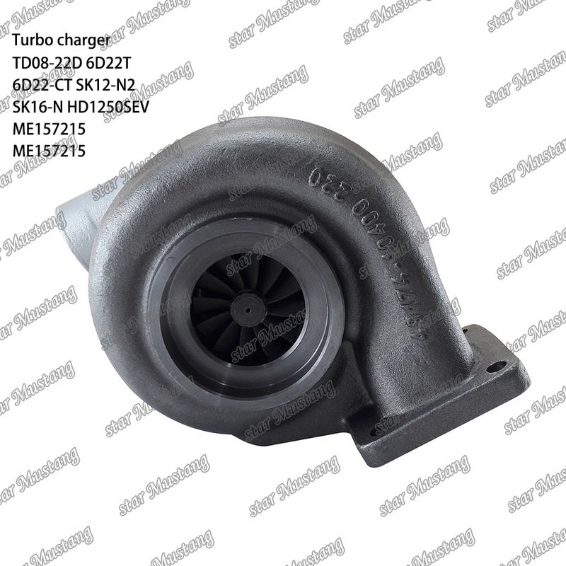 TD08-22D 6D22T 6D22-CT SK12-N2 SK16-N HD1250SEV Турбозарядчик ME157215 ME157215 Для двигателя Mitsubishi
