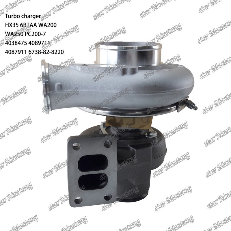 Интегральная структура турбокомпрессор HX35 6BTAA WA200 WA250 PC200-7 4038475 4089711 4087911 6738-82-8220 Часть двигателя