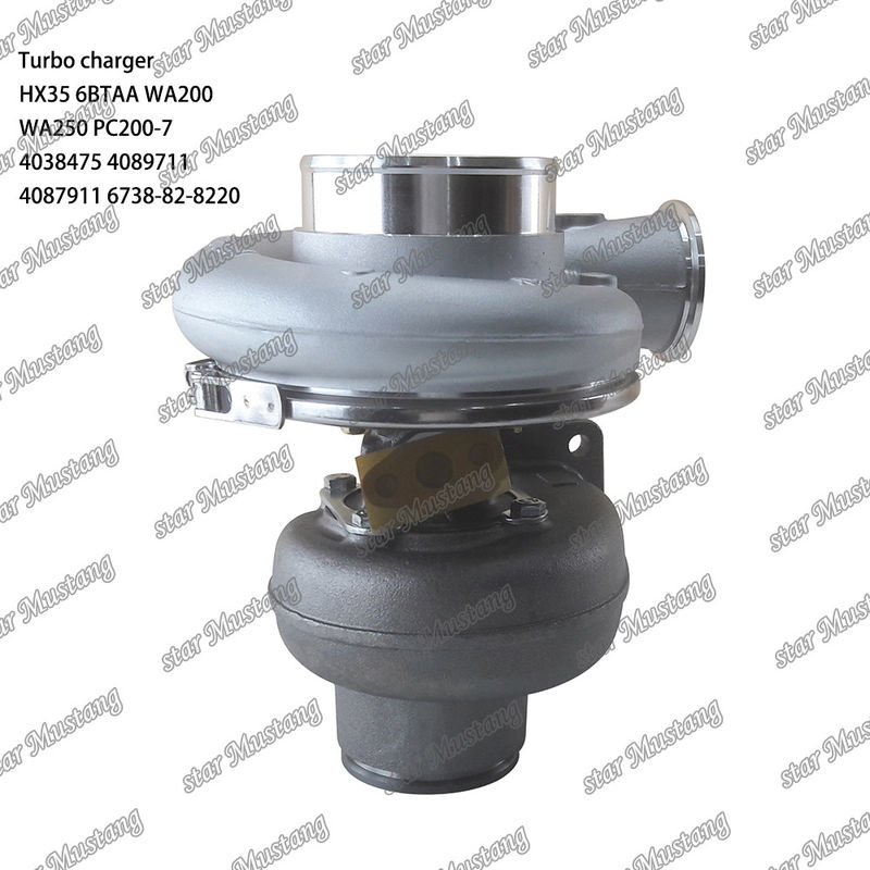 Интегральная структура турбокомпрессор HX35 6BTAA WA200 WA250 PC200-7 4038475 4089711 4087911 6738-82-8220 Часть двигателя