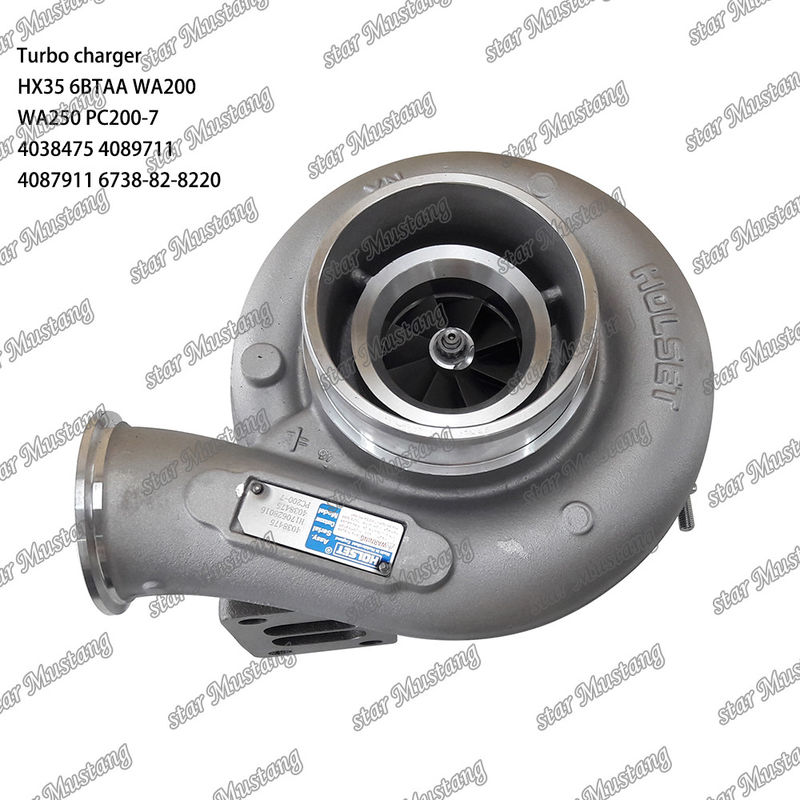 Интегральная структура турбокомпрессор HX35 6BTAA WA200 WA250 PC200-7 4038475 4089711 4087911 6738-82-8220 Часть двигателя