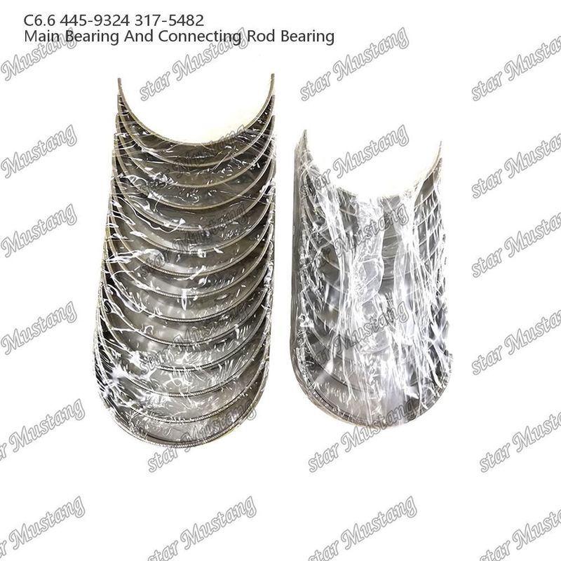 Главный подшипник и подшипник с конструированной стойкой C6.6 STD 445-9324 317-5482 Подходит для запасных частей двигателя Caterpillar