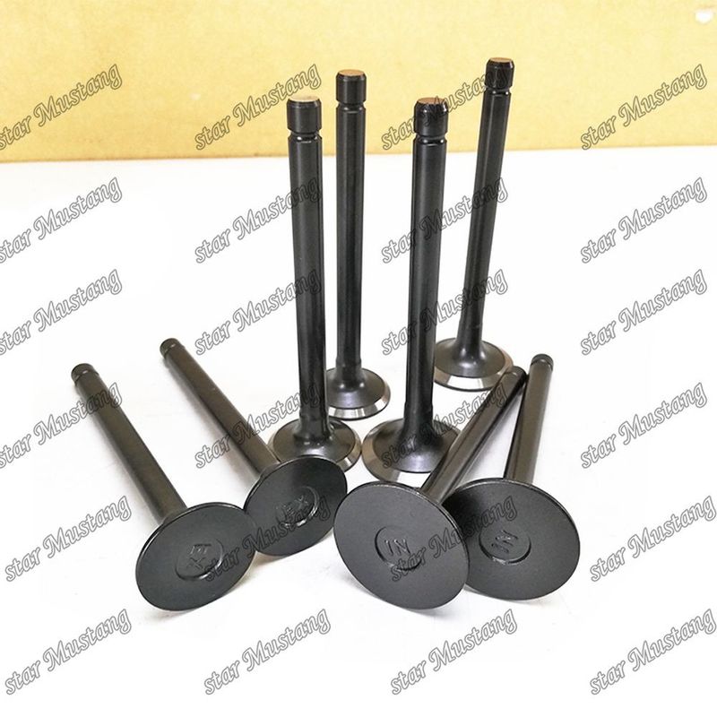 Оригинальный запас интегральной конструкции клапана D1302 D1402 V1702 V1902 F2302 F2402 S2802 IN 17331-13110 EX 17331-13120 Часть двигателя