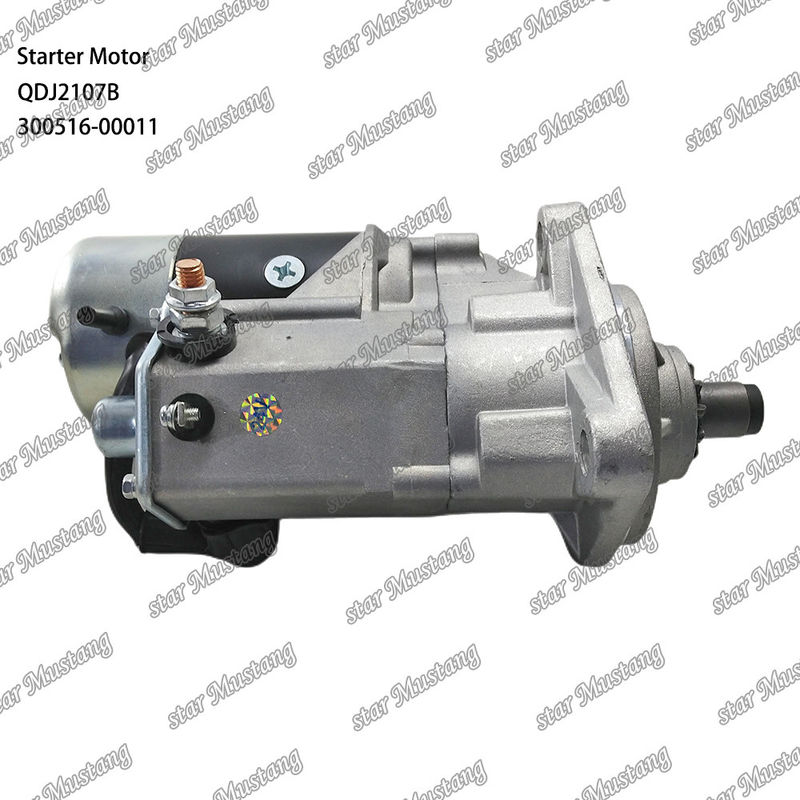QDJ2107B Двигатель стартера Двигатель 300516-00011 24V 11T 4.5KW Для DOOSAN DAEWOO Запчасти двигателя