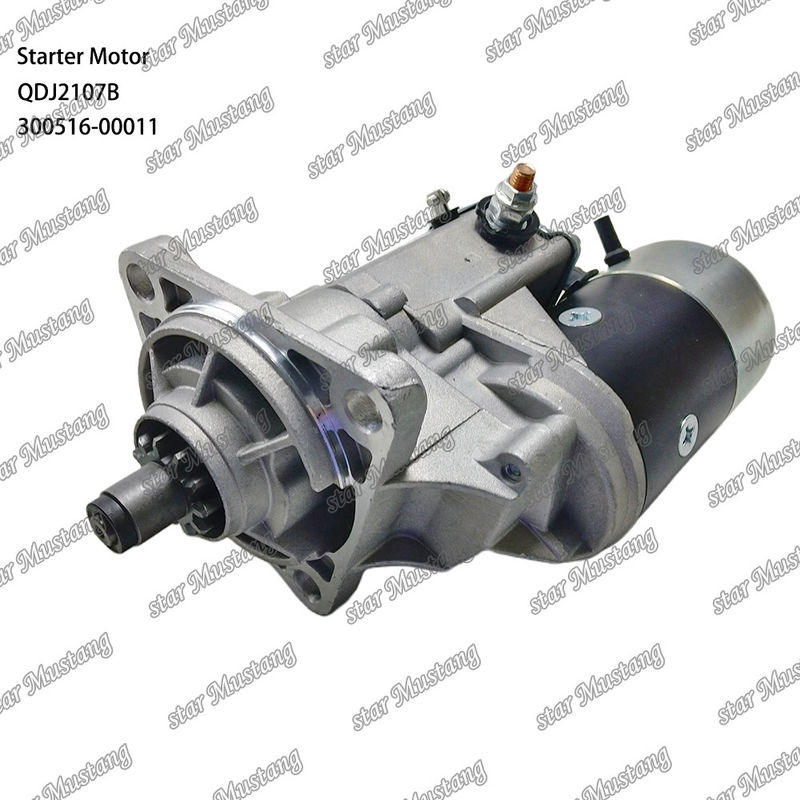 QDJ2107B Двигатель стартера Двигатель 300516-00011 24V 11T 4.5KW Для DOOSAN DAEWOO Запчасти двигателя