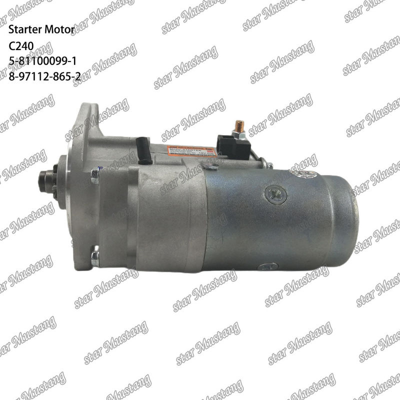 C240 Стартер двигателя 9T 12V 5-81100099-1 8-97112-865-2 Для запасных частей двигателя ISUZU