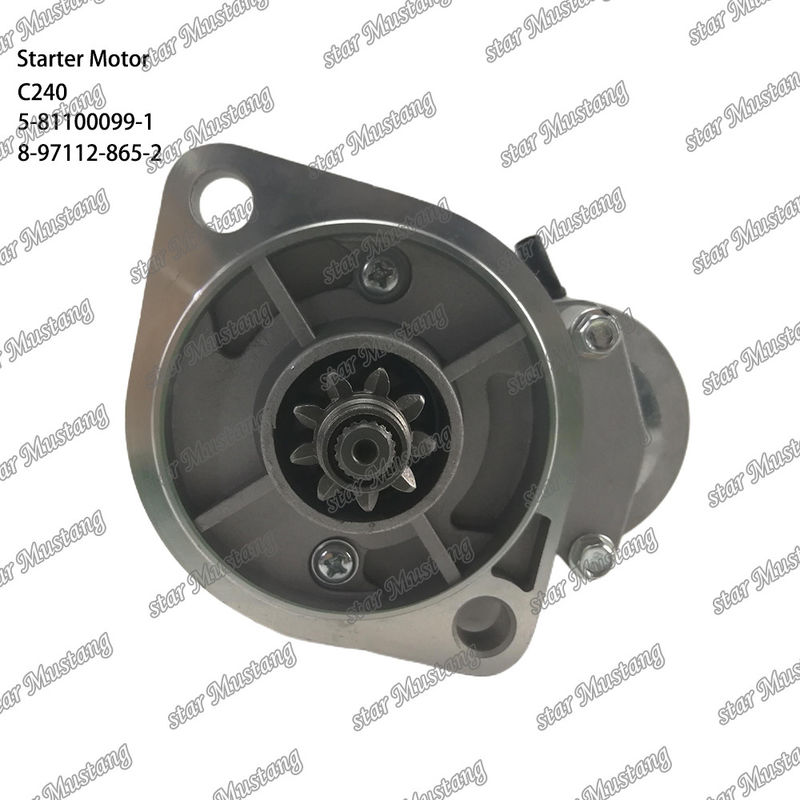 C240 Стартер двигателя 9T 12V 5-81100099-1 8-97112-865-2 Для запасных частей двигателя ISUZU