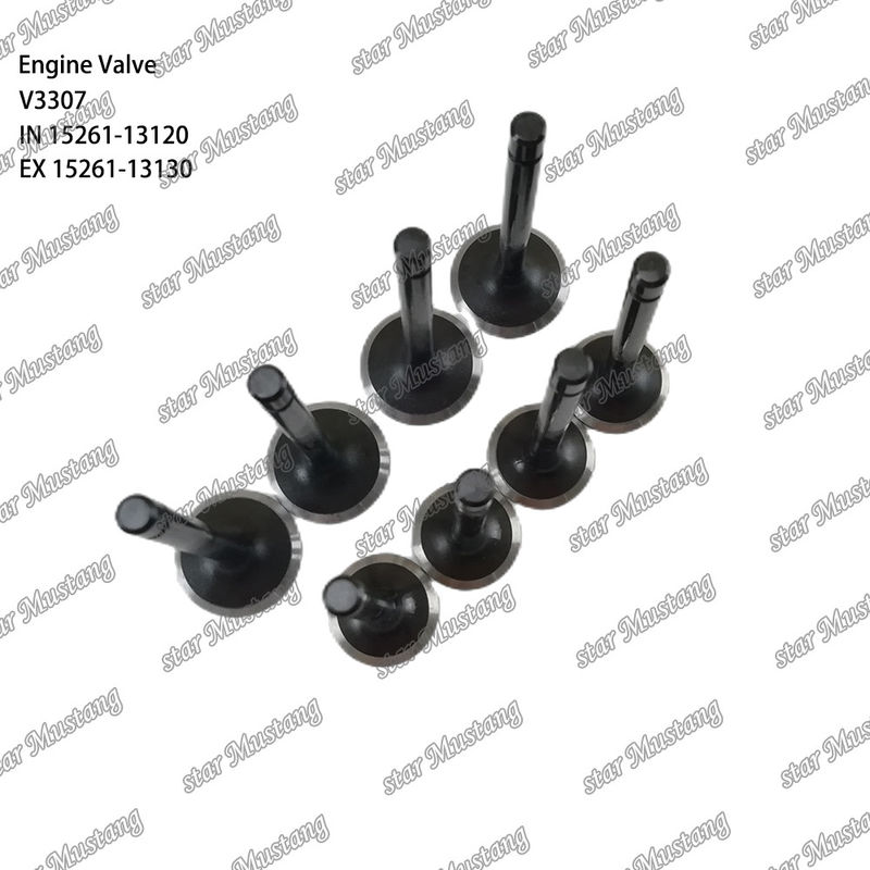 Ситуация запасов для V3307 IN 15261-13120 EX 15261-13130 Части двигателя