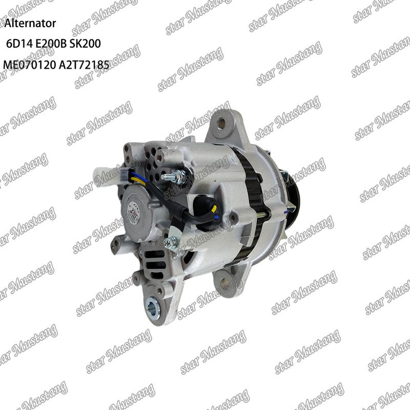 Альтернатор 6D14 E200B SK200 24V 35A ME070120 A2T70772 A2T72185 Подходит для запасных частей двигателей Mitsubishi