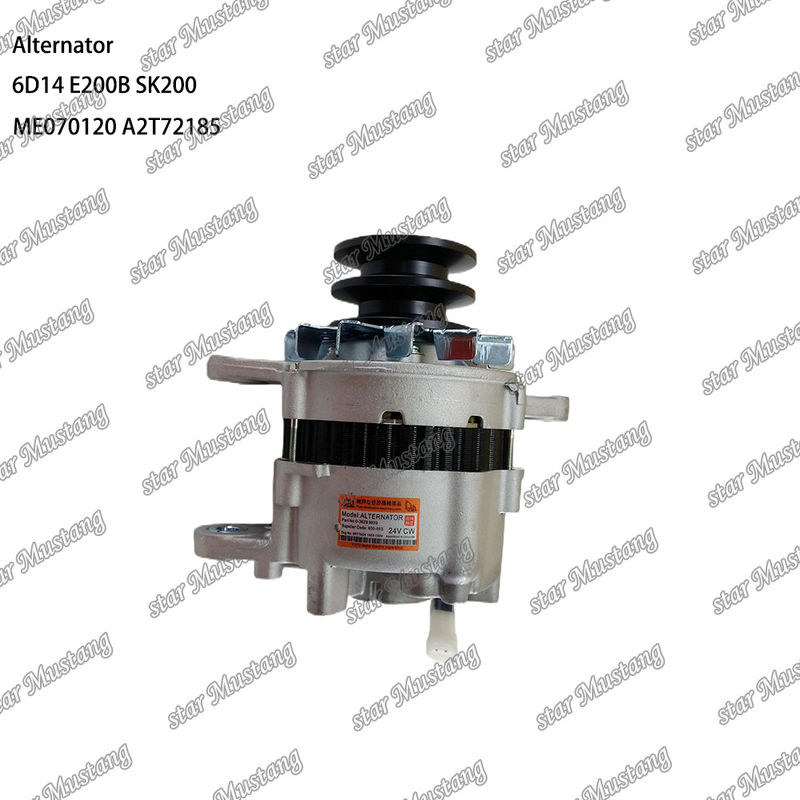 Альтернатор 6D14 E200B SK200 24V 35A ME070120 A2T70772 A2T72185 Подходит для запасных частей двигателей Mitsubishi