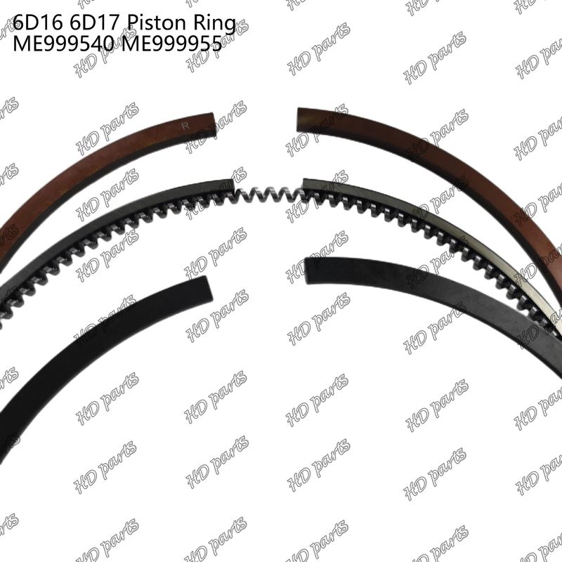 Онлайн поддержка Пистоновое кольцо 6D16 6D17 ME999540 ME999955 Подходит для Mitsubishi двигателя запасные части цилиндра прокладки