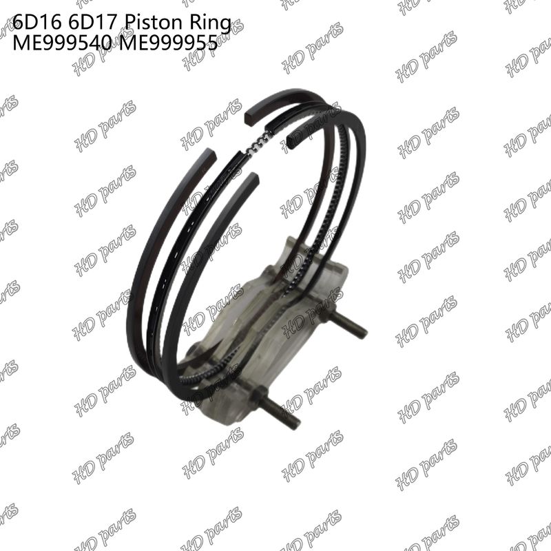 Онлайн поддержка Пистоновое кольцо 6D16 6D17 ME999540 ME999955 Подходит для Mitsubishi двигателя запасные части цилиндра прокладки