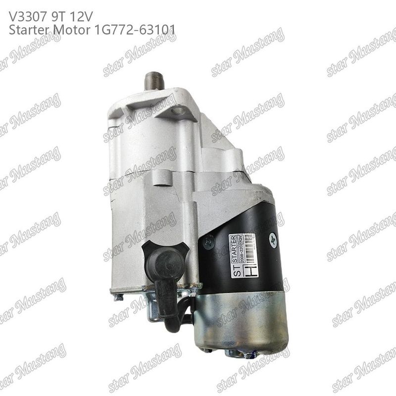 Стартерный двигатель V3307 9T 12V 1G772-63101 Подходит для для KUBOTA частей двигателя