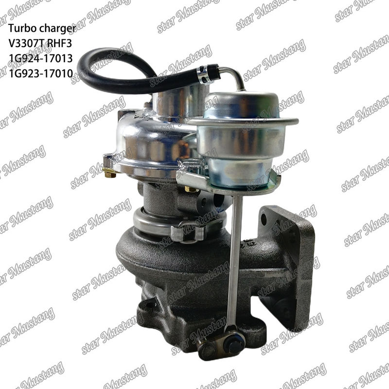 Турбокомпрессор V3307T 1G924-17013 RHF3 1G923-17010 Подходит для для KUBOTA частей двигателя