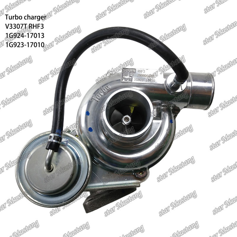 Турбокомпрессор V3307T 1G924-17013 RHF3 1G923-17010 Подходит для для KUBOTA частей двигателя