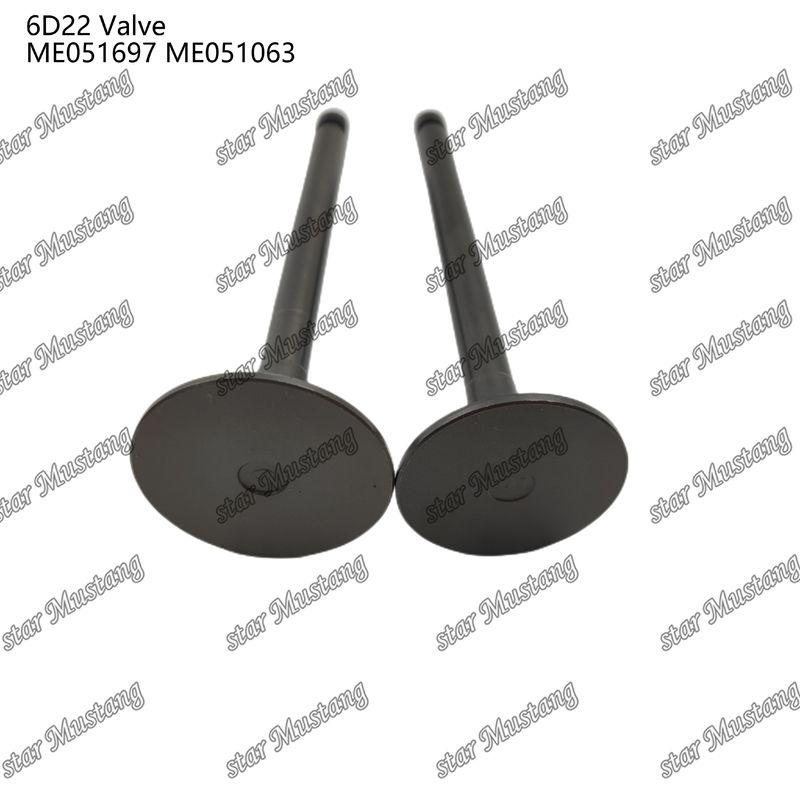 Интегральная конструкция клапана 6D22 ME051697 ME051063 Дизельный двигатель Часть оригинальный запас с онлайн-поддержкой После