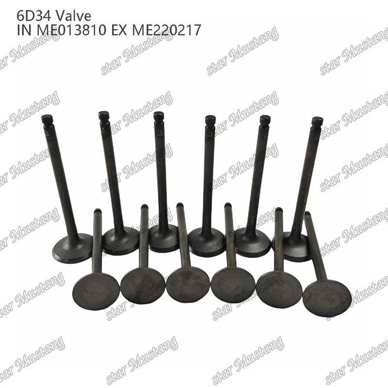 Интегральная конструкция клапана 6D34 ME013810 ME220217 Дизельный двигатель Часть оригинальный запас с онлайн-поддержкой После