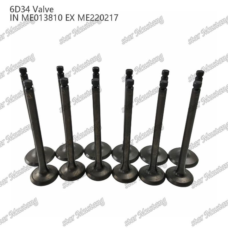 Интегральная конструкция клапана 6D34 ME013810 ME220217 Дизельный двигатель Часть оригинальный запас с онлайн-поддержкой После