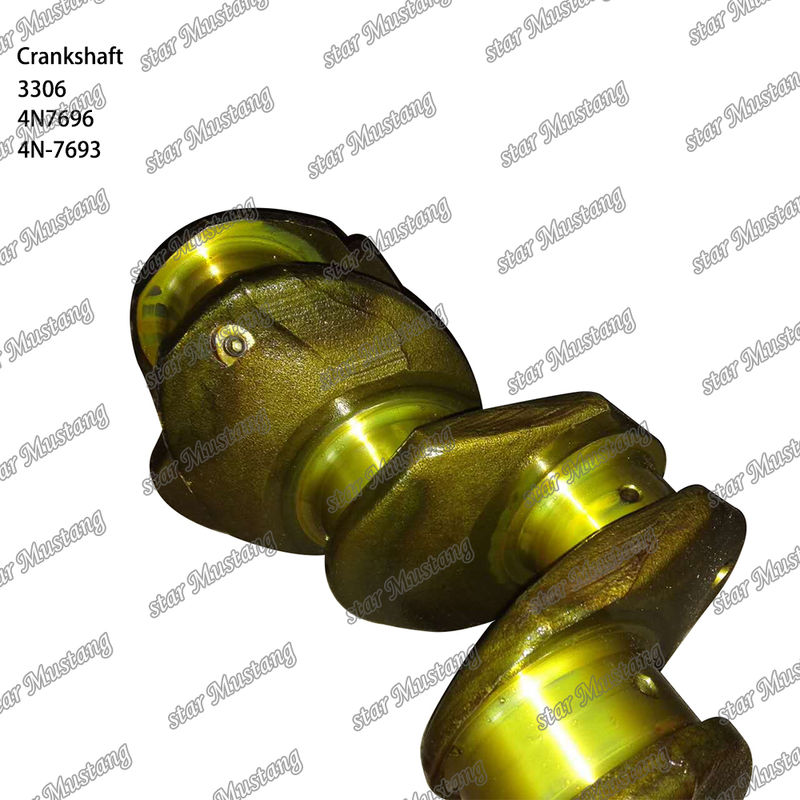 Кованая сталь 4N7696 4N-7693 Запчасти для дизельных двигателей CAT 3306 Экскаватор Автобус Грузовик Коленчатый вал