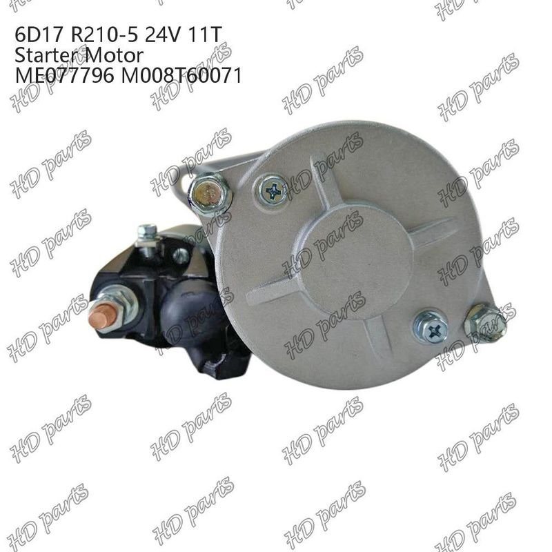 6D17 24V 11T R210-5 ME077796 M008T60071 Дизельный двигатель Стартерный двигатель Прочая сертификация
