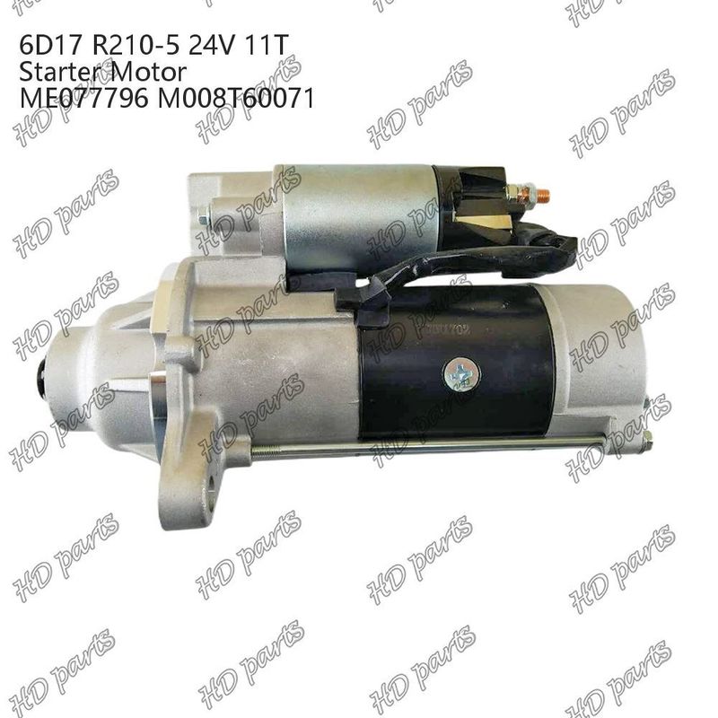 6D17 24V 11T R210-5 ME077796 M008T60071 Дизельный двигатель Стартерный двигатель Прочая сертификация