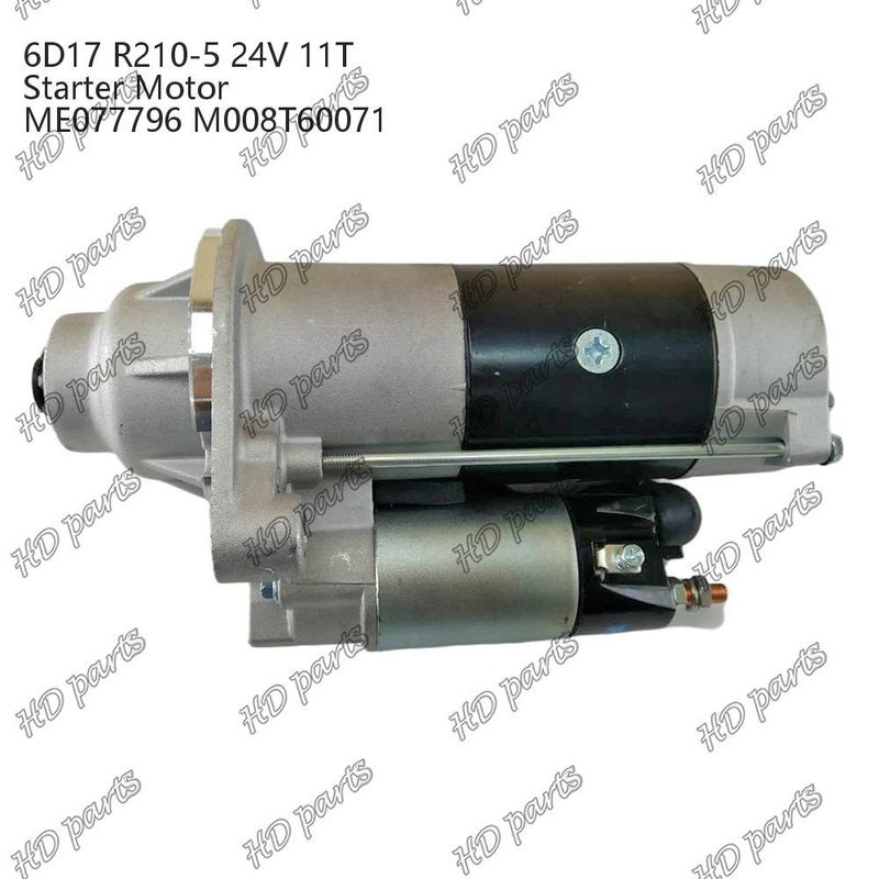 6D17 24V 11T R210-5 ME077796 M008T60071 Дизельный двигатель Стартерный двигатель Прочая сертификация