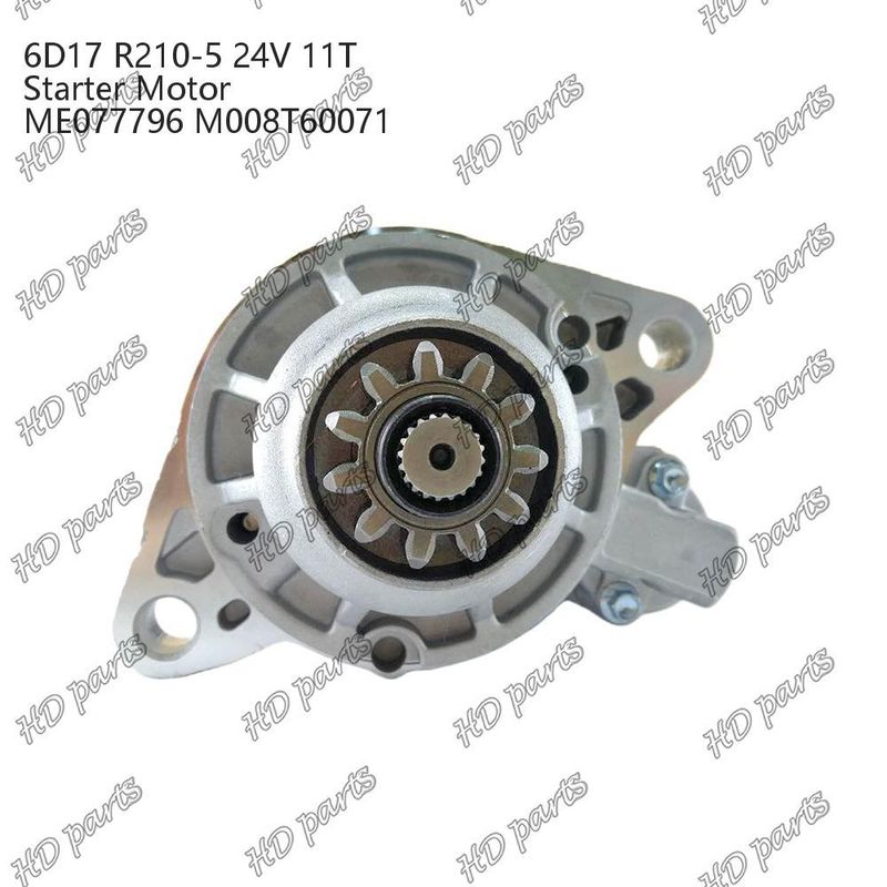 6D17 24V 11T R210-5 ME077796 M008T60071 Дизельный двигатель Стартерный двигатель Прочая сертификация