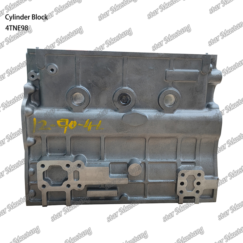 Cylinder Block 4TNE98 729902-01560 Single Channel For Yanmar Diesel Engine Repair Parts