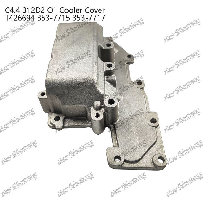 Крышка масляного радиатора дизельного двигателя C4.4 353-7715, крышка масляного радиатора поршня для промышленных применений