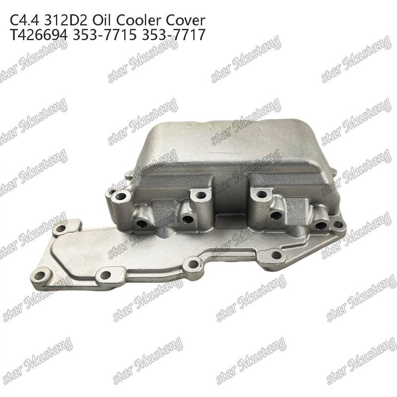 Крышка масляного радиатора дизельного двигателя C4.4 353-7715, крышка масляного радиатора поршня для промышленных применений