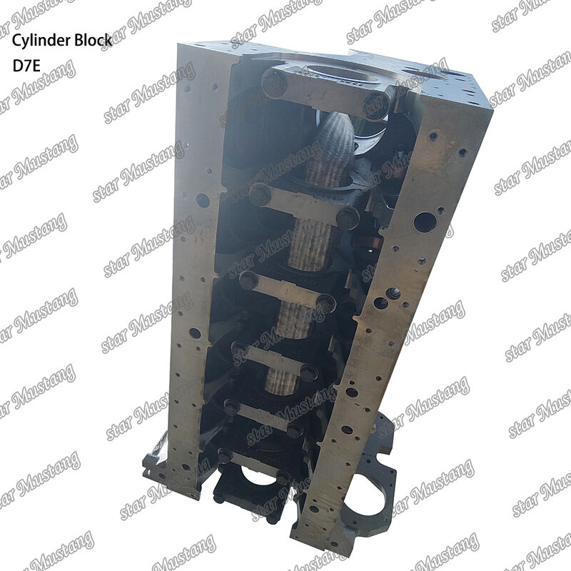 D7E Model Cylinder Block for Diesel Engine with Integral Structure and OEM Size